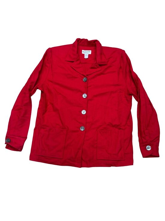 Pendleton Jackets & Blazers - Pendleton Heritage Jacket Women Large Red Wool Limited Edition Made in USA READ